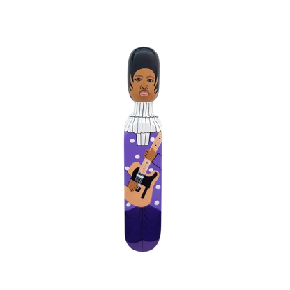 Wallis&Co - The Purple One Wedgie Door Stopper