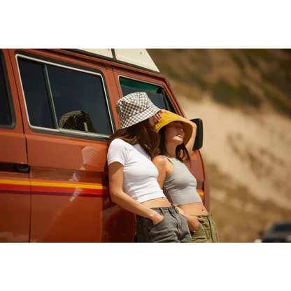 Checkerboard Bucket Hat - PABOOM