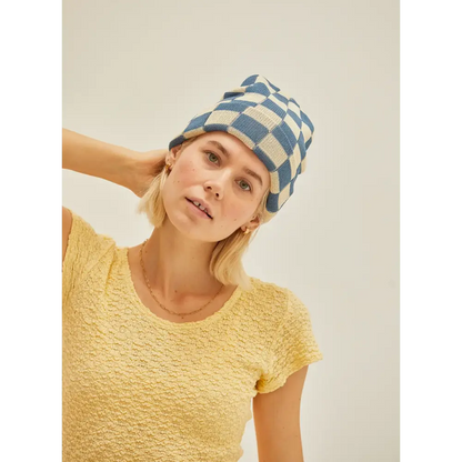 Checkered Slack Beanie - PABOOM