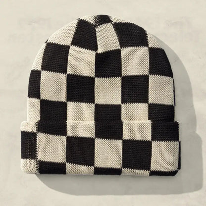 Checkered Slack Beanie - PABOOM