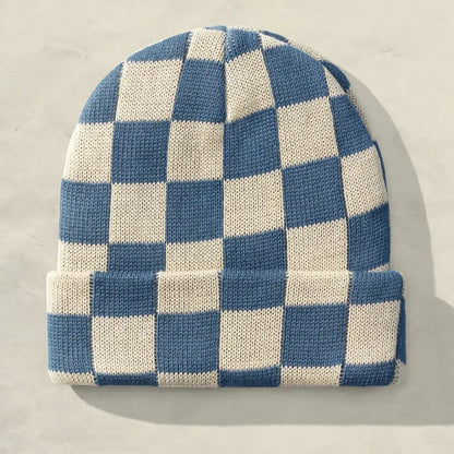 Checkered Slack Beanie - PABOOM