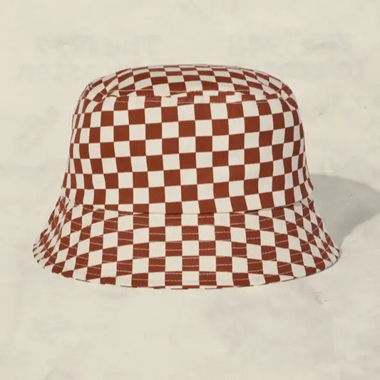 Kids Checkerboard Bucket Hat - PABOOM
