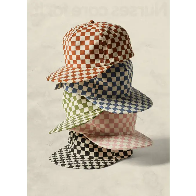 Kids Checkerboard Field Trip Hat - PABOOM