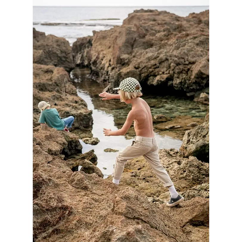 Kids Checkerboard Field Trip Hat - PABOOM