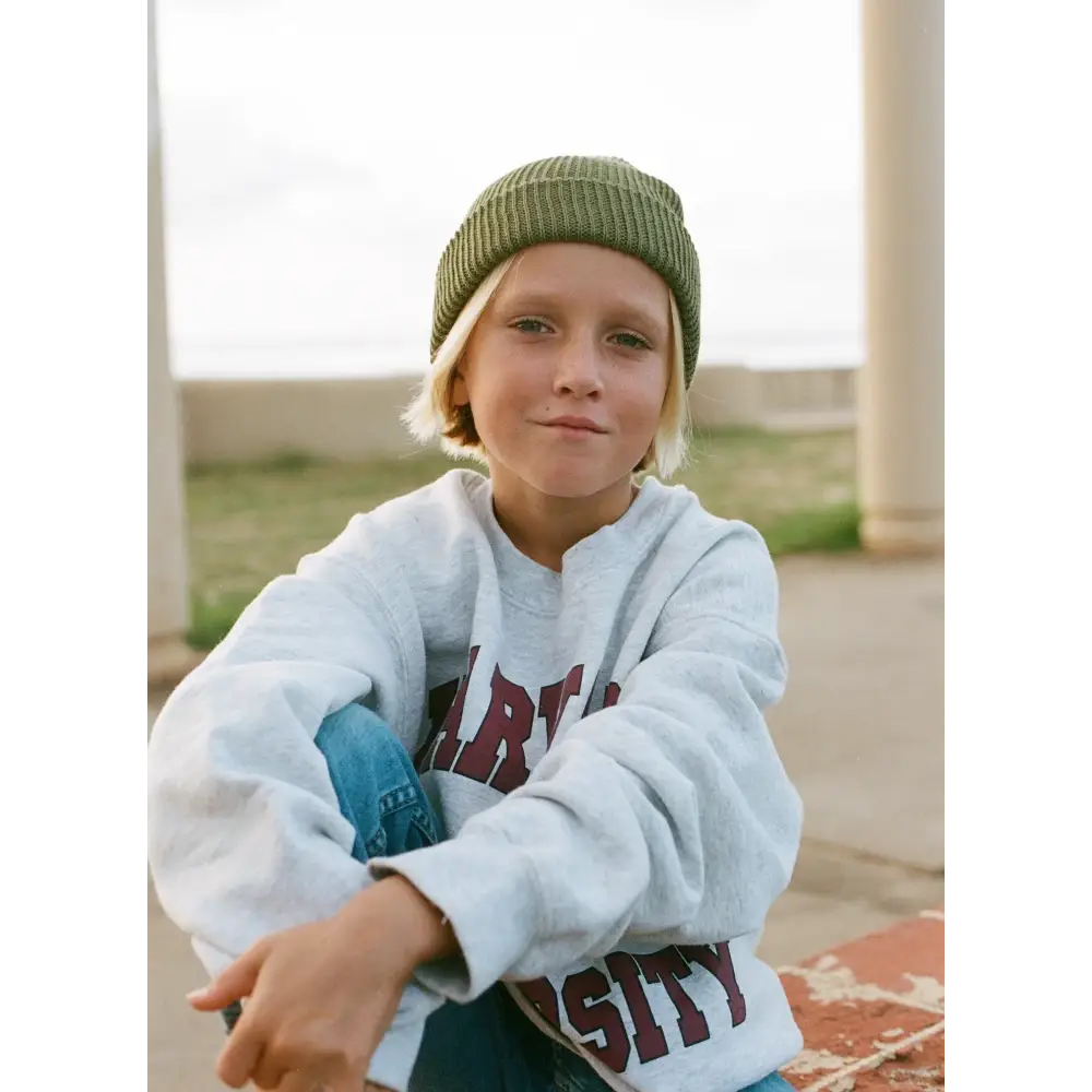 Kid's Hemp Slacker Beanie - PABOOM