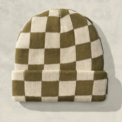 Checkered Slack Beanie