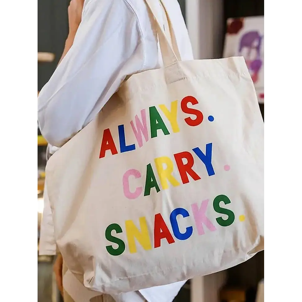 Always Carry Snacks Tote Bag - PABOOM