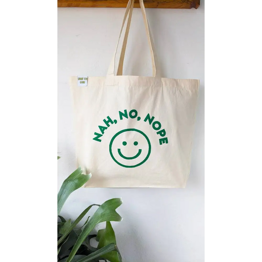 The Nah, No, Nope Tote Bag - PABOOM