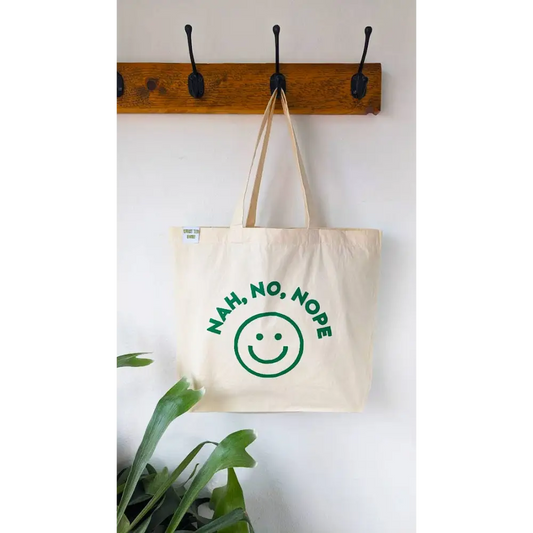 The Nah, No, Nope Tote Bag - PABOOM