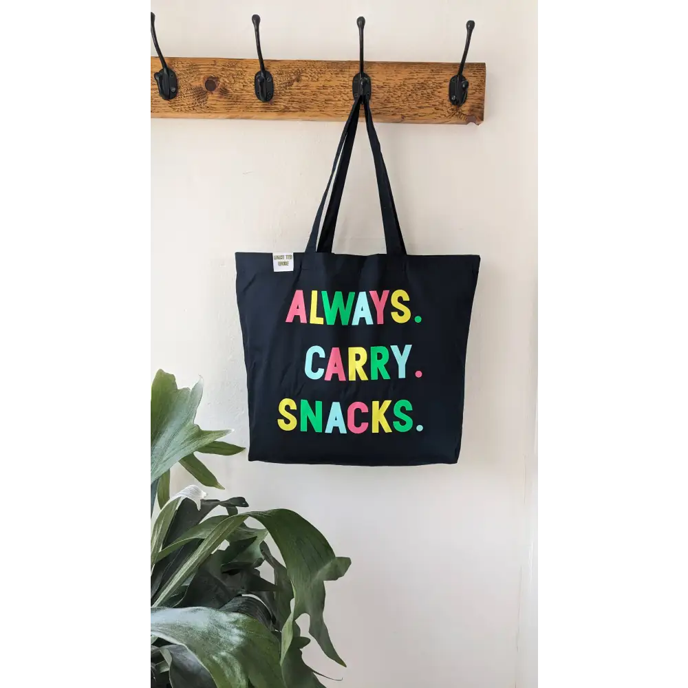 The Navy Always Carry Snacks Tote - PABOOM