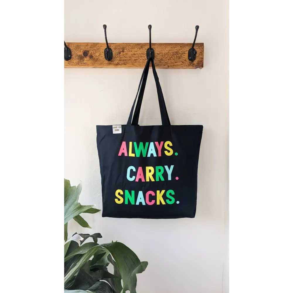 The Navy Always Carry Snacks Tote - PABOOM