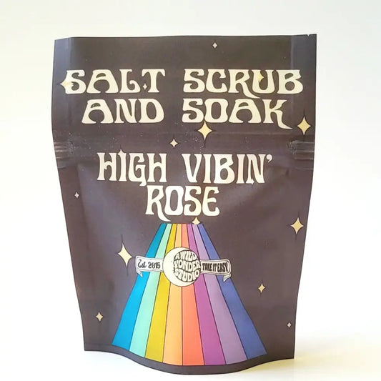 High Vibing Rose Bath Soak/Scrub - PABOOM