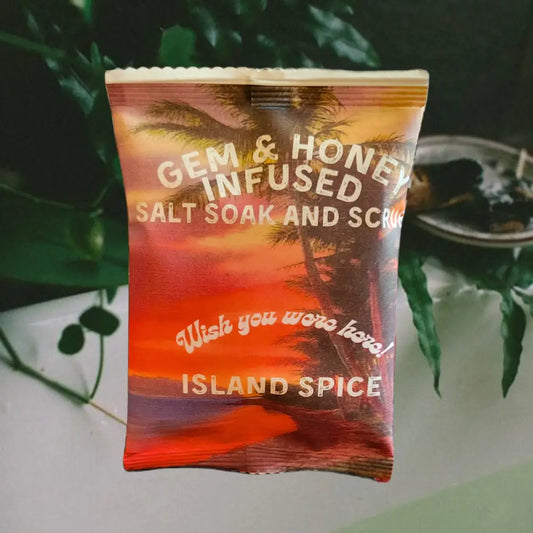 Island Spice Bath Soak or Body Scrub - PABOOM