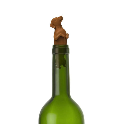 Weiner Dog Bottle Stopper