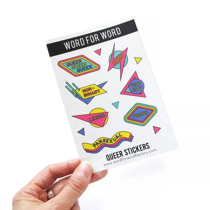 Queer Sticker Sheets - PABOOM