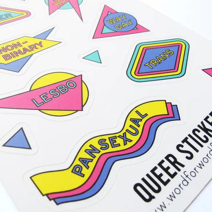 Queer Sticker Sheets - PABOOM