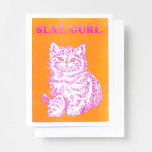 Slay Gurl Card - PABOOM