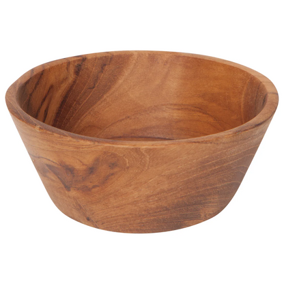 Teak Wood Pinch Bowls Set