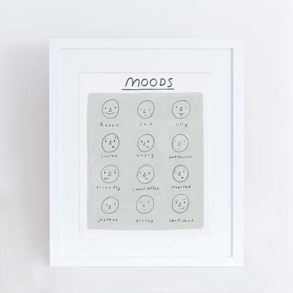 Moods Art Print