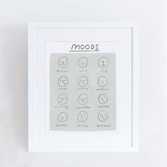 Moods Art Print