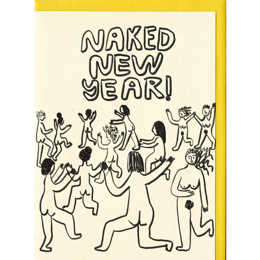 Naked New Year Box Card Set