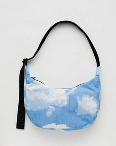 Baggu Nylon Crescent Bag Medium Clouds