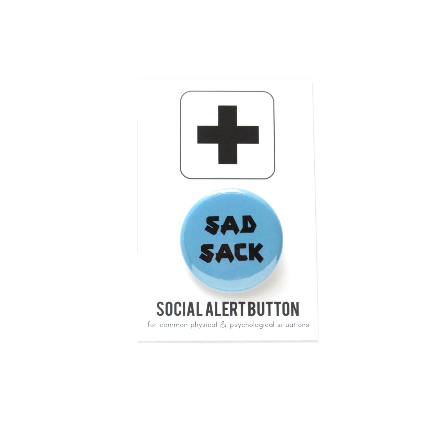 Sad Sack Pinback Button