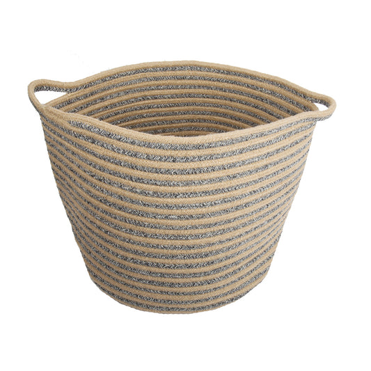 Cotton + Jute Storage Basket