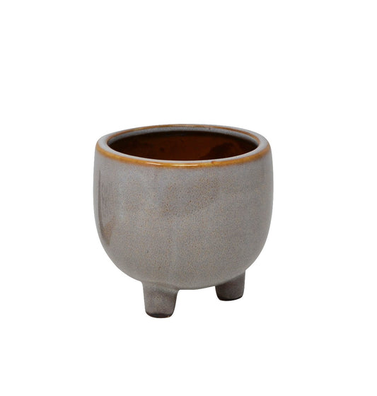 Cream Standing Pot