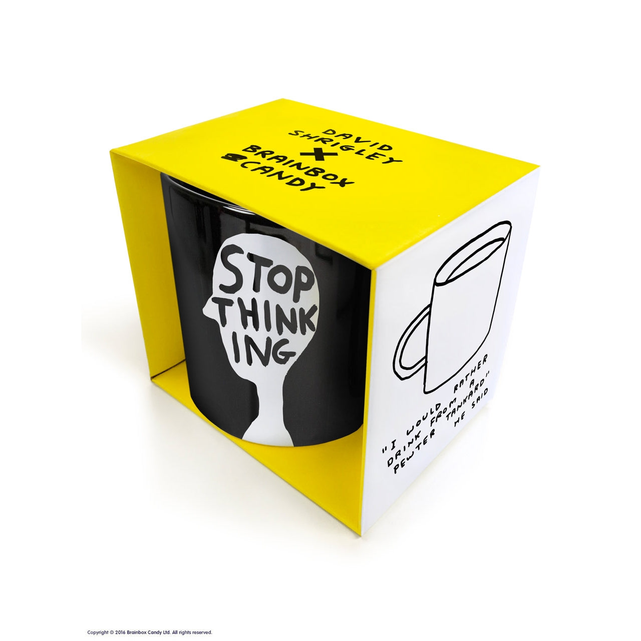 Stop Thinking Mug