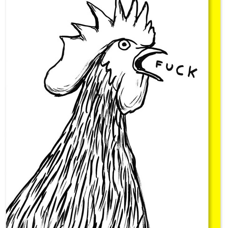 Cockerel Fuck Card