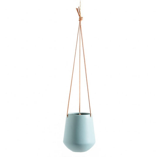 Ashbury Hanging Planter Teal Large