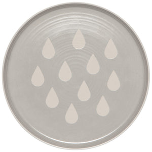Imprint Side Plate Grey