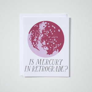 Is Mercury in Retrograde Card