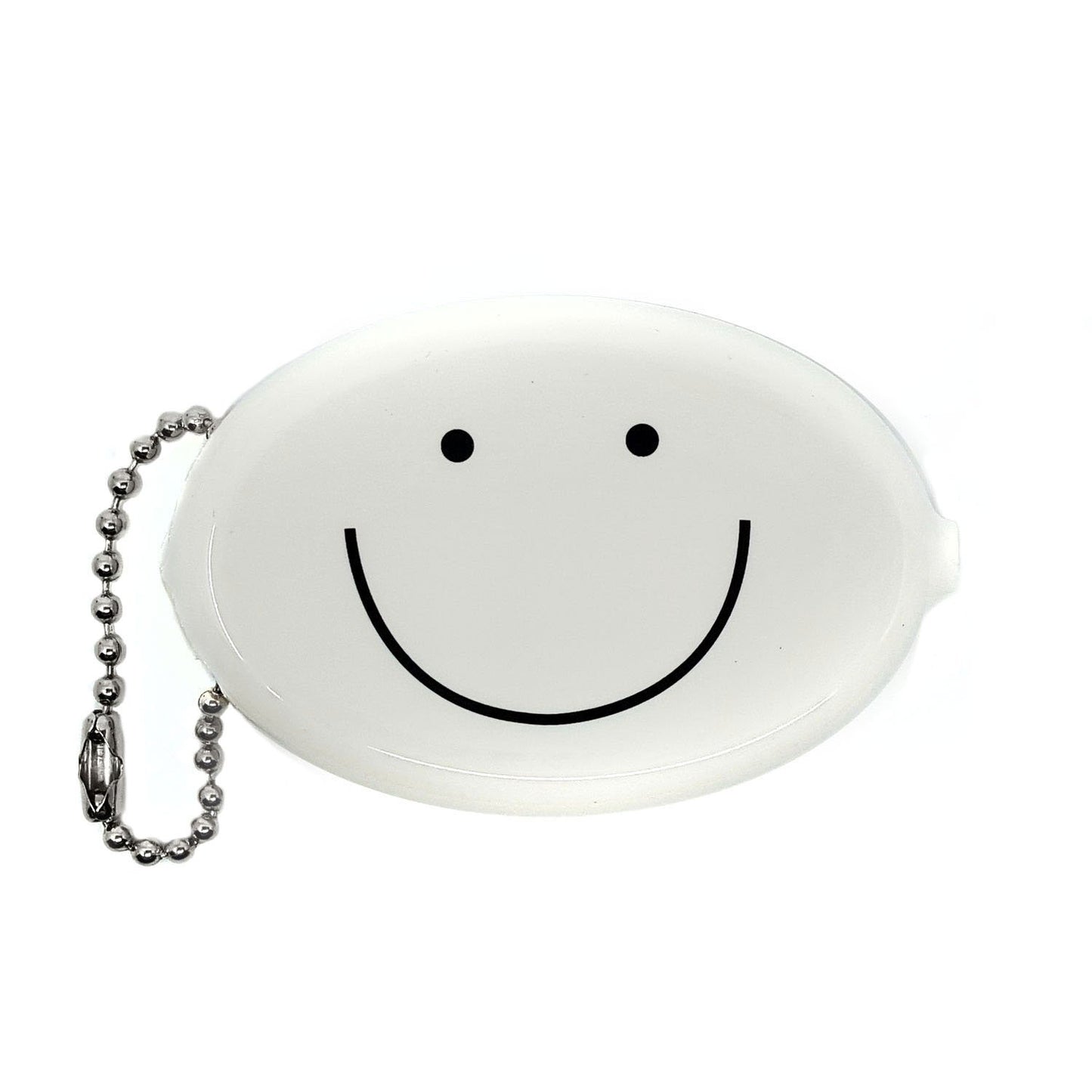 Happy Face (White) Coin Purse