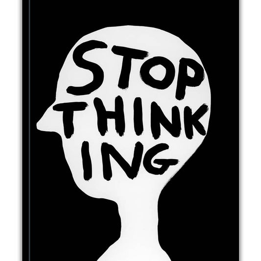 Stop Thinking A6 Notebook