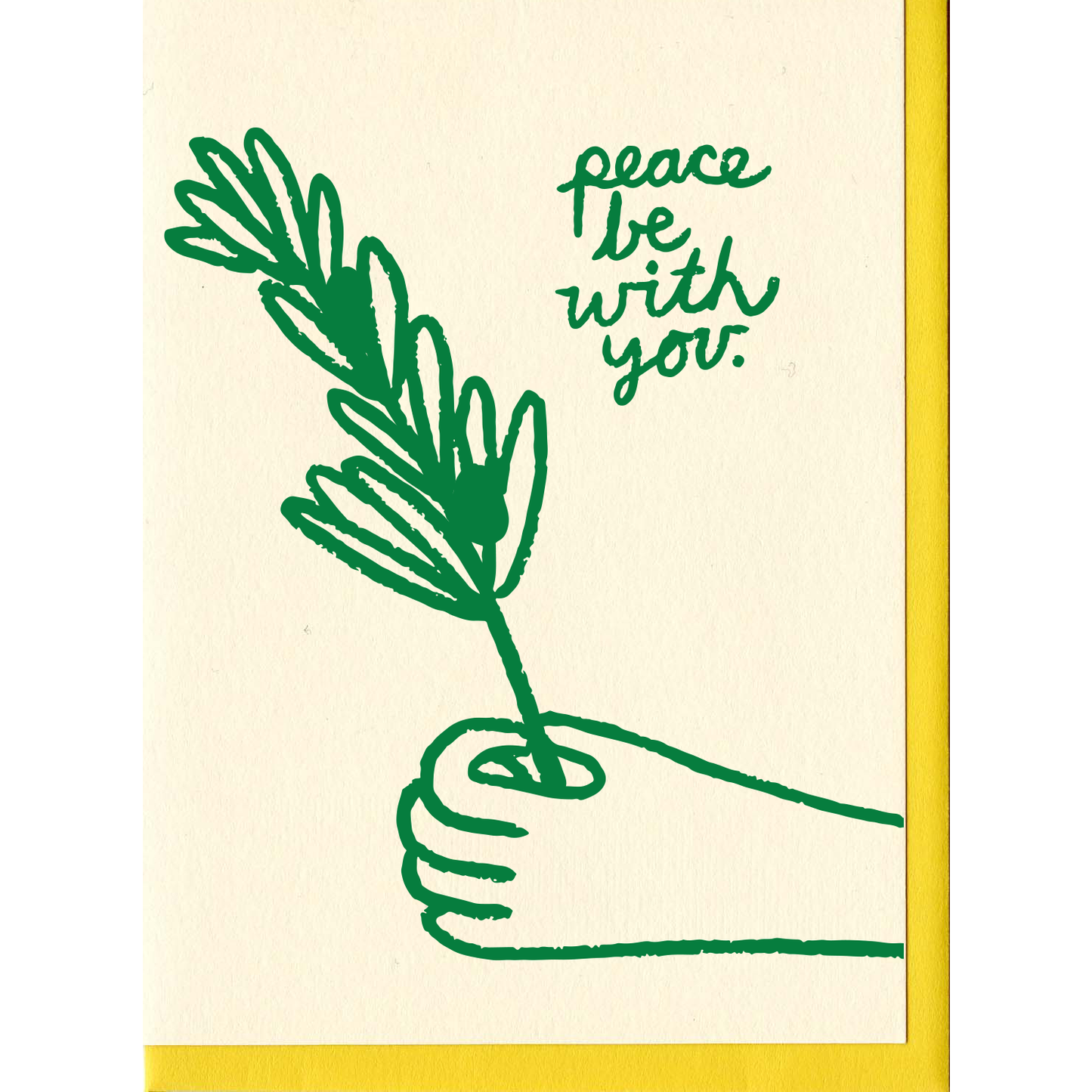 Peace Be With You Card