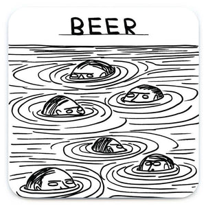 Beer Swimmers Coaster
