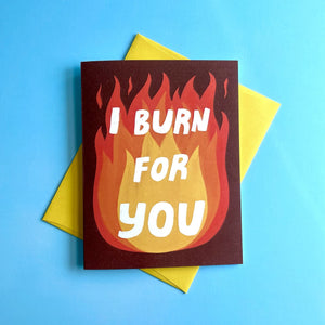 I Burn For You Brigerton Card
