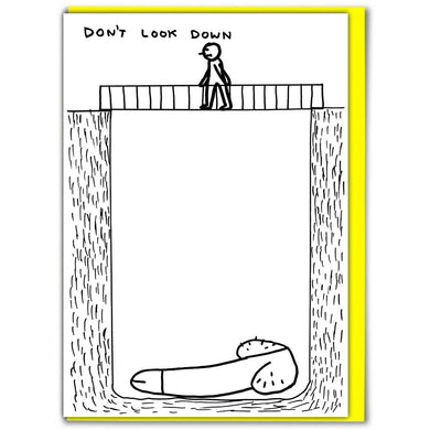 Don't Look Down Card