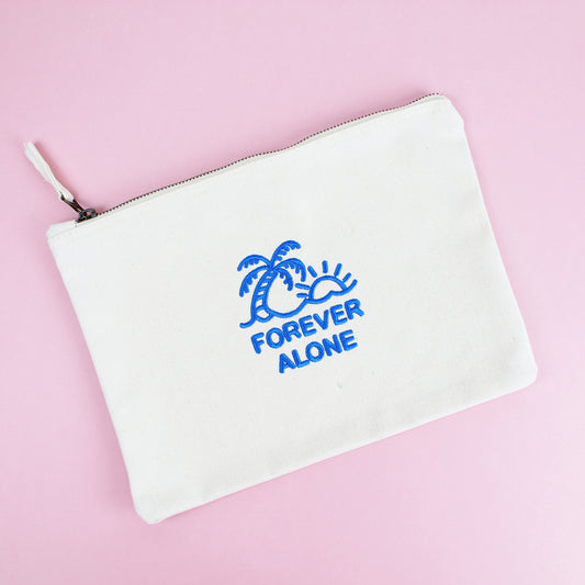 Forever Alone Zip Pouch